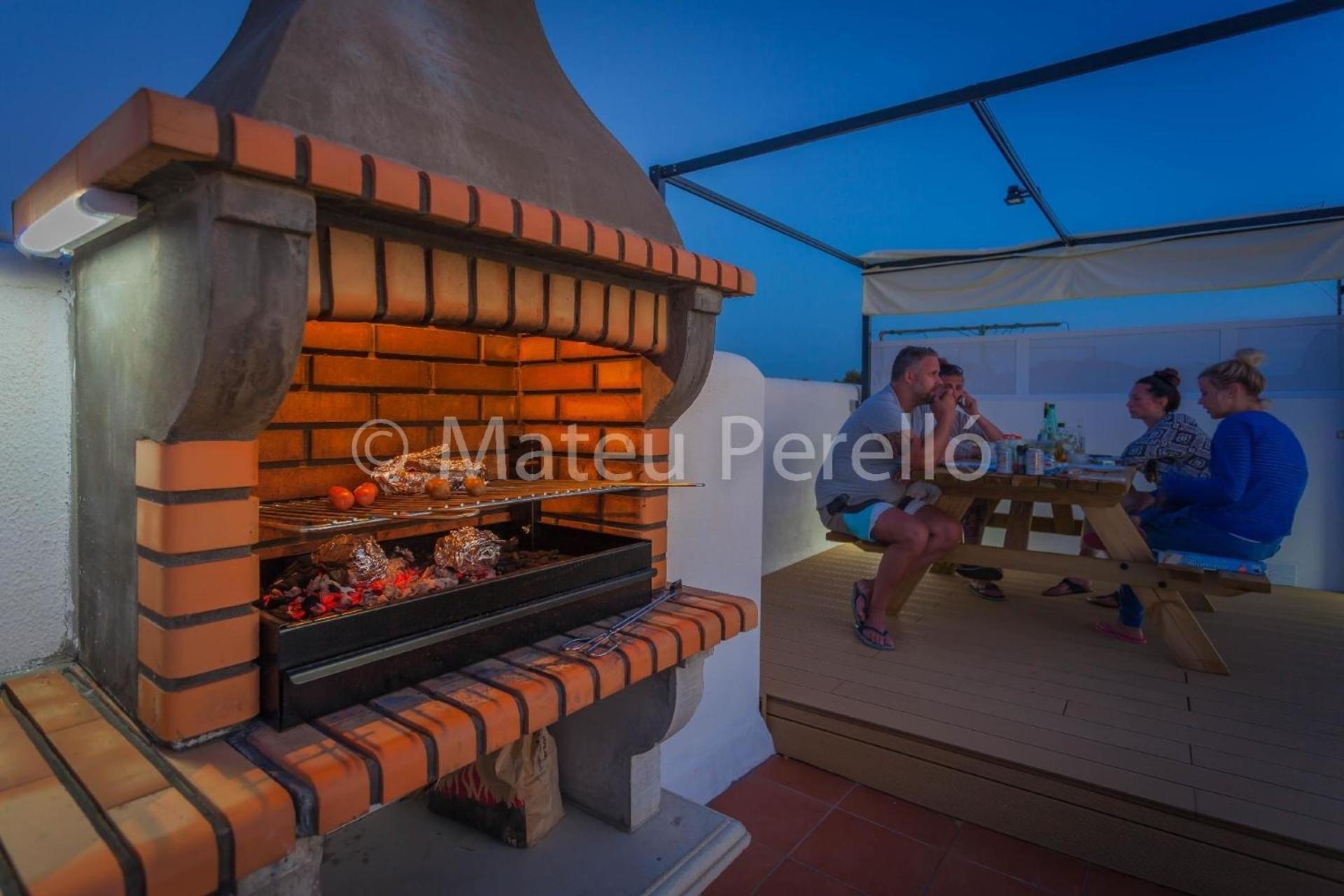 Wohnung In Son Baulo Mit Terrasse, Garten Und Grill Кан Пикафорт Екстериор снимка