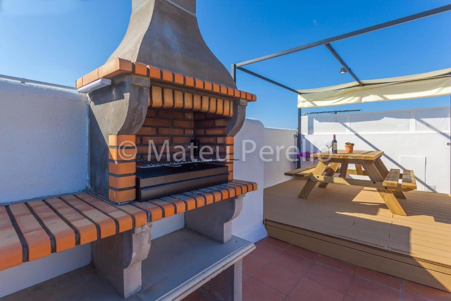 Wohnung In Son Baulo Mit Terrasse, Garten Und Grill Кан Пикафорт Екстериор снимка