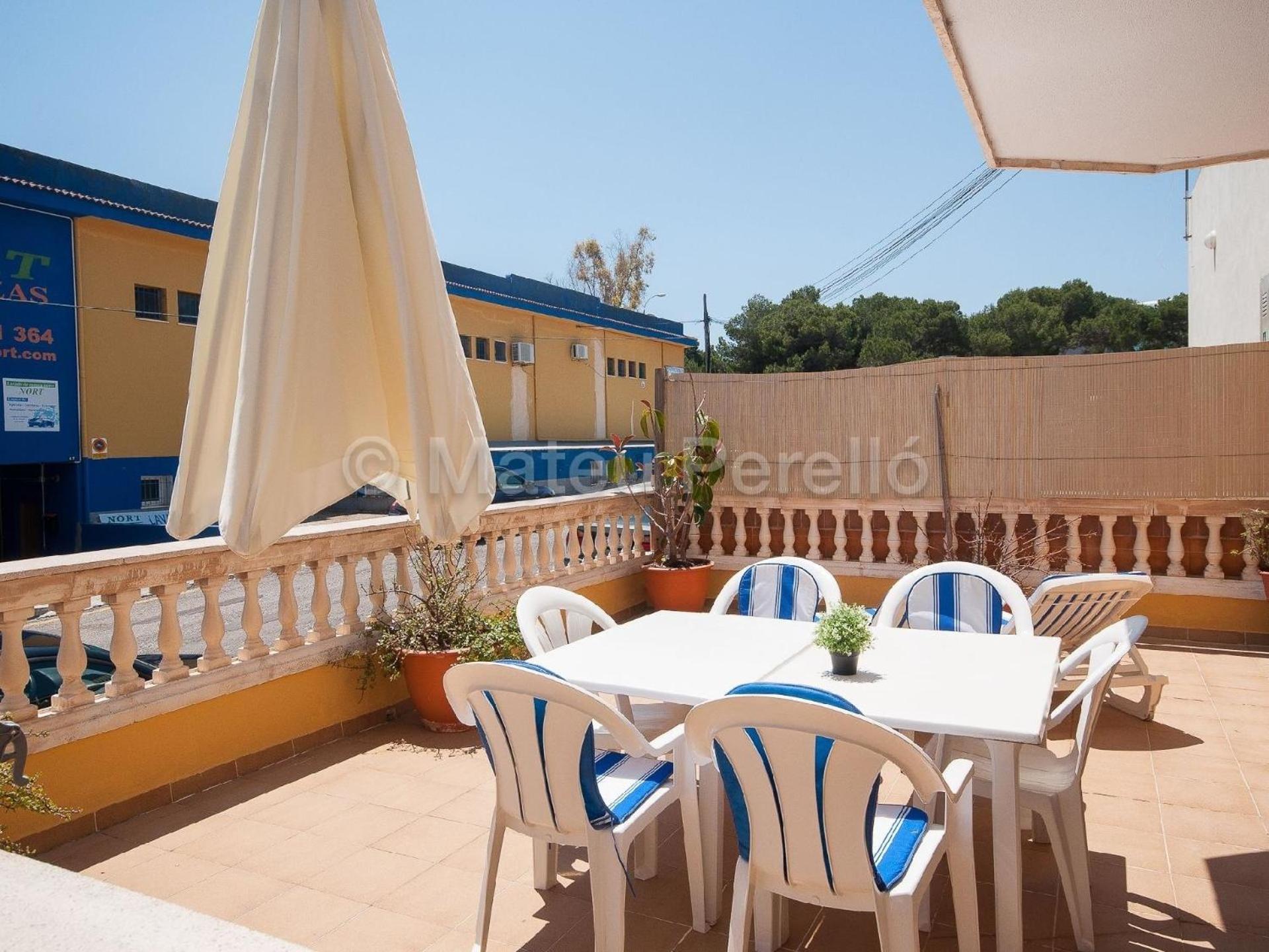 Wohnung In Son Baulo Mit Terrasse, Garten Und Grill Кан Пикафорт Екстериор снимка