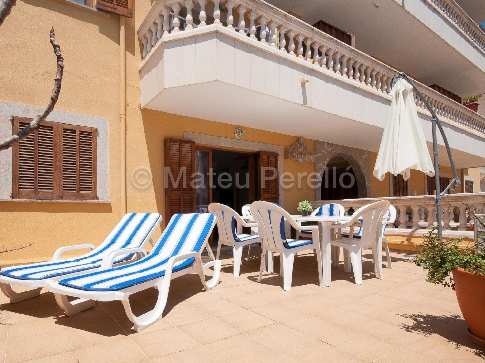 Wohnung In Son Baulo Mit Terrasse, Garten Und Grill Кан Пикафорт Екстериор снимка